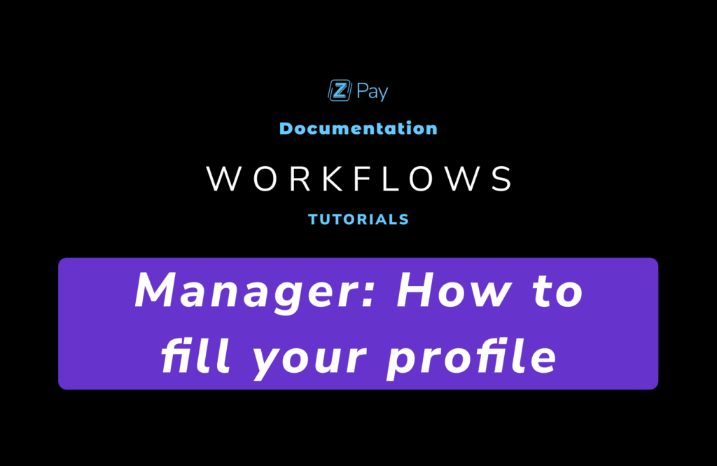 Read more about the article Manager – How to fill your profile