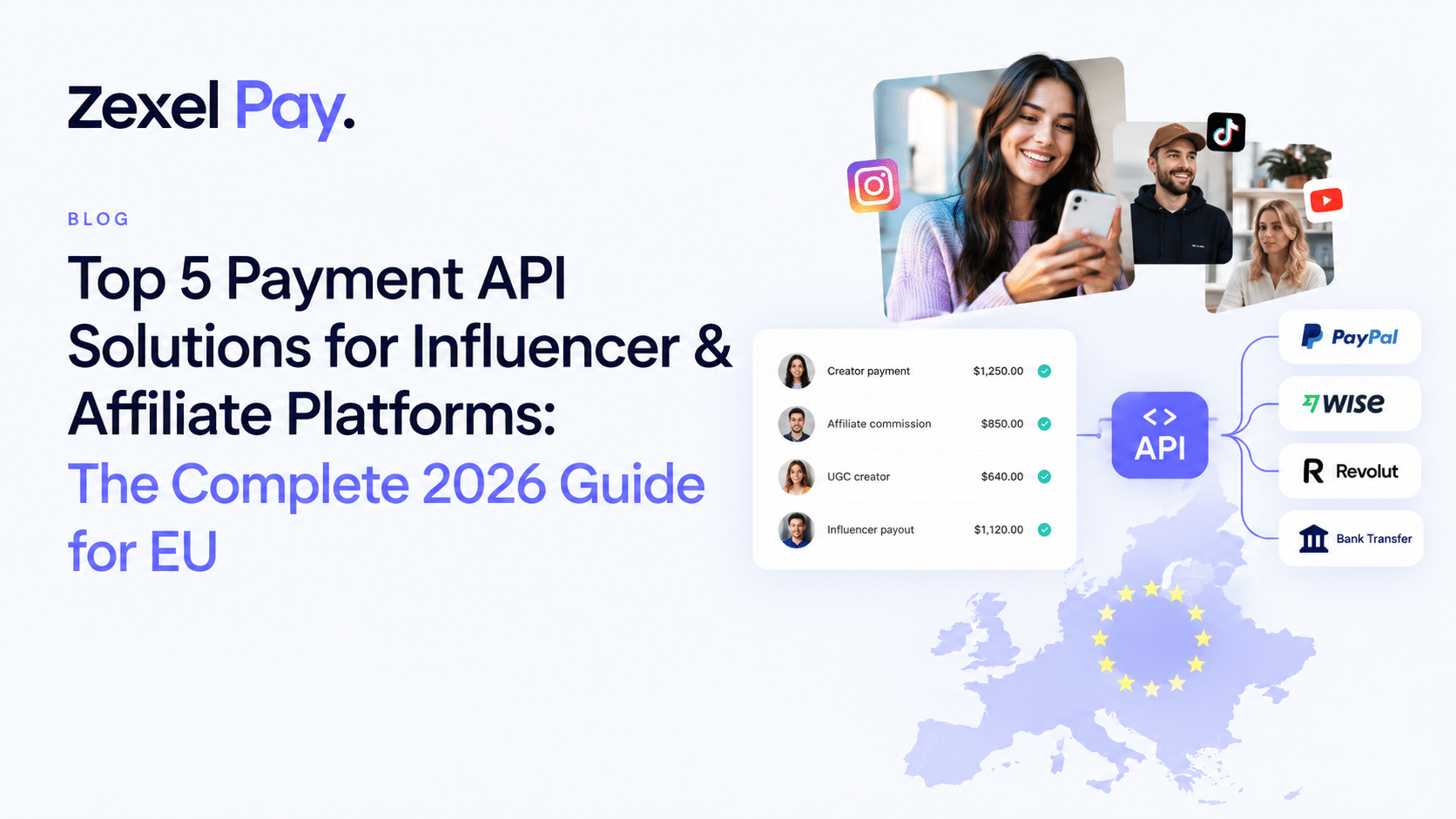 Read more about the article Top 5 Payment API Solutions for Influencer & Affiliate Platforms: The Complete 2026 Guide for EU